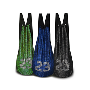 Mochila con cordón para baloncesto para niños, bolsa de red para almacenamiento de entrenamiento - Product Image 1