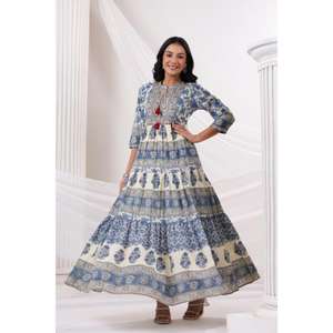 Qualité exclusive femme Kurti ensemble trois pièces-tissu doux avec Dupatta et pantalon assortis au prix de gros - Product Image 1