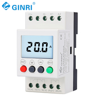 Relais de protection de tension monophasé GINRI SIR1000/AD20A miniature haute puissance scellé avec moniteur de courant de surintensité et de sous-intensité LCD
