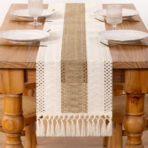 <span class=keywords><strong>Camino</strong></span> <span class=keywords><strong>de</strong></span> <span class=keywords><strong>Mesa</strong></span> Boho <span class=keywords><strong>de</strong></span> Macramé, <span class=keywords><strong>Camino</strong></span> <span class=keywords><strong>de</strong></span> <span class=keywords><strong>Mesa</strong></span> Tejido Estilo Rústico con Borlas, Decoración <span class=keywords><strong>de</strong></span> <span class=keywords><strong>Mesa</strong></span> <span class=keywords><strong>de</strong></span> Cocina <span class=keywords><strong>de</strong></span> Algodón y Lino para Comedor y Hogar - Product Image 5