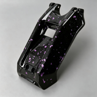 Couverture de compartiment de batterie en fibre de carbone 3K Twill Weave pour Surron Light Bee X Segway X260 Dirt Bike Tuning Accessories