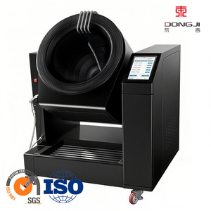 Robot de cuisine électrique intelligent en acier inoxydable, machine à faire sauter automatiquement avec fonction de nettoyage facile pour la restauration - Product Image 4