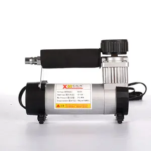 手持式 12V 150PSI 汽车气泵式压缩机金属轮胎充气机