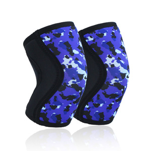 Genouillères de compression 7 mm personnalisables avec logo pour haltérophilie, powerlifting, squats et gym – Vente en gros 2026 - Product Image 3