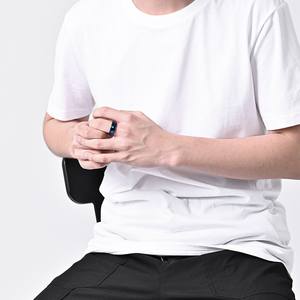 Titanium Steel <b>Ring</b> Dark Blue And Black Rotatable Stress Relieving Unisex Fashion Jewelry - Product Image 4