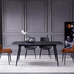 Ensemble <span class=keywords><strong>de</strong></span> Table à manger et chaise, produit <span class=keywords><strong>de</strong></span> luxe en marbre, fabriqué en chine, 2020 - Product Image 2