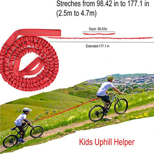 Bicycle Tow Rope Parent Child Traction Rope 1.5L Portable Detachable Handle For Mountain Bike Cycling Outdoor Use - Product Image 2