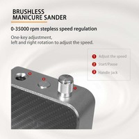 2032 nouveauté 50% de réduction 35000 tr/min Portable sans brosse Rechargeable Gel vernis à ongles forte perceuse à ongles dissolvant Machine professionnelle