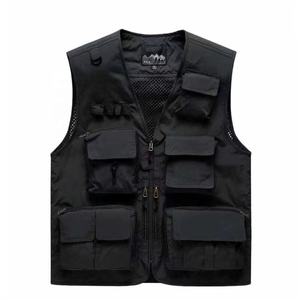 سترة صيد خفيفة الوزن من QIAOSAFETY مخصصة للجنسين، متعددة الجيوب، مصنوعة من البوليستر الشبكي، مريحة وقابلة للتنفس للاستخدام الخارجي - Product Image 6