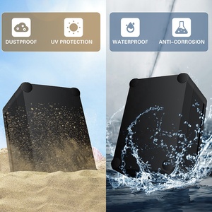 Hộp Đựng Dụng Cụ Điện Tử Hộp Nối Ngoài Trời Bằng Nhựa ABS Màu Đen Chống Thấm Nước - Product Image 5