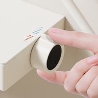 TIKTOK hit blanc ambiance lumière numérique douche Piano clé salle de bain grande pluie LED affichage numérique