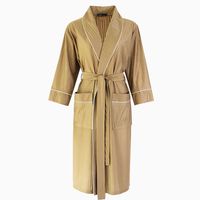 Albornoz de verano cómodo para mujer, diseño fino y fresco con mangas medianas para vacaciones, ropa de dormir de estilo Simple para otoño