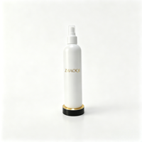 Vente en gros de flacons pulvérisateurs en plastique HDPE à fine brume, rechargeables, pour soins de la peau, sérum, shampoing, tonique, vaporisateur cosmétique vide, atomiseur