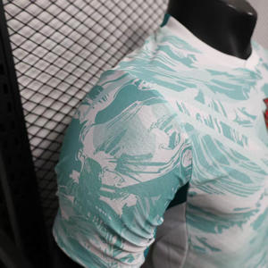 Portugales World 100% polyester V-hals korte mouw digitale print op maat nr. 7 Heren Voetbalshirt Thaise Kwaliteit Allemaal - Product Image 3