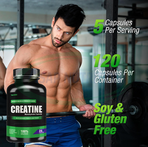 ออสเรสัน โออีเอ็ม เฮลท์แคร์ สปอร์ตซัพพลีเมนท์ โกลด์ ครีเอทีน โมโนไฮเดรต ครีเอติน บีซีเอเอ พรีเวิร์คเอาท์ ขายส่ง ครีเอทีนแบบแคปซูล - Product Image 4