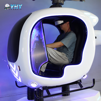 Simulador de Vuelo de Helicóptero VR 9D, Simulador de Vuelo Comercial de Avión VR, Simulador de Vuelo de Helicóptero VR