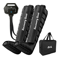 Bottes de compression et de récupération, système de compression d'air, masseur de jambes à 8 chambres pour la récupération musculaire des athlètes