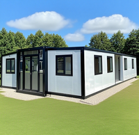 Vente en gros d'usine, maison préfabriquée de haute qualité, conteneur pliable extensible de 20 pieds et 40 pieds, maison préfabriquée mobile, mini-maison