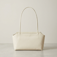 Sac à bandoulière minimaliste en cuir véritable de vachette, conçu sur mesure par l'usine OEM ODM, avec fermeture éclair, pour femmes