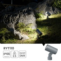 Reflector LED COB para Jardín y Paisajismo, Carcasa de Aluminio, Impermeable IP66, 20W 30W 35W, Control DMX512, 2200-6000K
