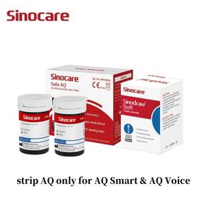 Глюкометр Sinocare OEM&ODM без кодирования для измерения уровня сахара в крови с тест-полосками Safe Aq Smart - Product Image 6