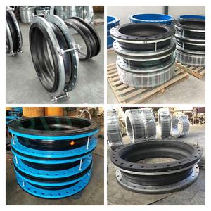 Poros Tunggal Anti Getaran Ansi 150LB Flens Fleksibel Neoprene EPDM Karet Sambungan Ekspansi - Product Image 4