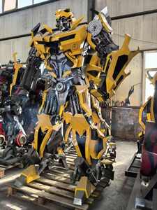3m Tall Realistic Optimus <strong>Prime</strong> Transformer Statue Large Metal Robot Sculpture for Shopping Mall &amp; Theme Park Display - Product Image 4
