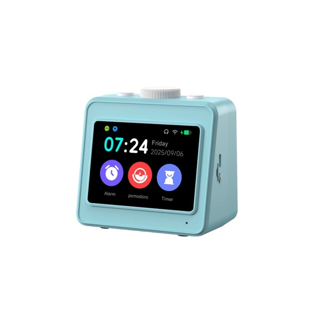 Multi-Functional Robot Wake-Up Device Ai Speaker Intelligent Voice-Control Assistant Alarm Clock Multilingual IPS Creen Speaker