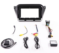 Weijunpro 2 Din Facia Panel Radio Player MARCO DE PANTALLA Audio Dash para JAC S2 2015-2018 Car DVD Trim Kits Material ABS