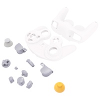 Couvercle de boîtier complet de haute qualité pour plaque frontale et coque arrière de remplacement du contrôleur GameCube pour NGC