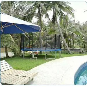 Large Commercial <strong>Trampoline</strong> with Safety Net for Parks Outdoor Stalls Indoor and Home Use - Product Image 4