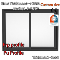 Proveedor de Perfiles de Fibra de Vidrio Extruida FRP GRP, Resistentes a la Intemperie, para Ventanas de PU, Se Aceptan Pedidos Personalizados OEM, Ingeniería Comercial