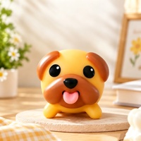 Jouet anti-stress mignon en forme de chiot Mochi, jouet à presser en forme de chien de dessin animé, jouet souple pour soulager le stress, jouets promotionnels pour enfants