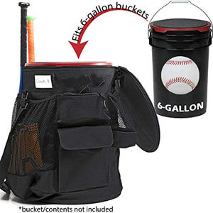 Bolsa de cubo de béisbol para hombres y adultos, accesorios de entrenamiento de Softball t-ball Bat, Organizador - Product Image 5