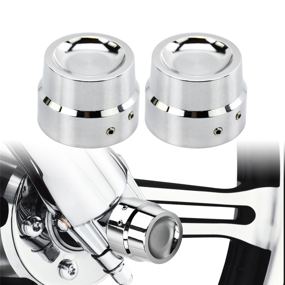 Cubiertas De Eje Delantero De Latón Para Harley Softail