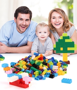 1100 mảnh ghép xây dựng sáng tạo giáo dục tự làm, đồ chơi xếp hình nhựa cho trẻ nhỏ - Product Image 3