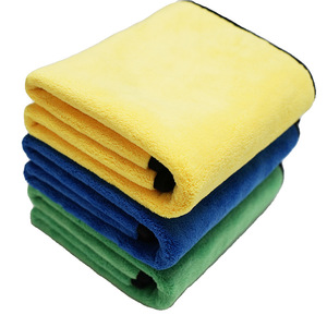 Toalla de Lavado de Autos para Uso Diario, 600gsm, Doble Cara, Felpa de Coral, Gruesa, Absorbente, de Secado Rápido, Tamaño Grande - Product Image 4