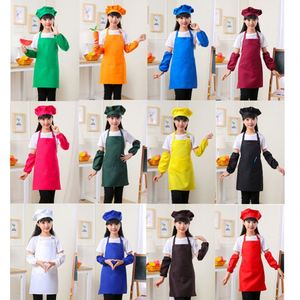 Conjunto de Gorro y Delantal de Cocina para Niñas, Ajustable, Colorido, Talla Infantil, Diseño Lindo - Product Image 1