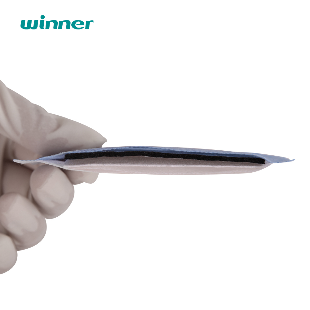 CE absorb exudate fast active carbon Super absorbent Wound Dressing