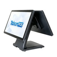 Nouveau Système POS Android Windows 2026 Compatible avec Écran Tactile 15 Pouces – Moniteur Tactile Durable pour Supermarchés et Restaurants