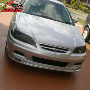 เหมาะสำหรับ Honda Accord 01-02 Coupe สปอยเลอร์กันชนหน้าทรง Mugen แบบไม่ทำสี PP คุณภาพสูง อุปกรณ์ตกแต่งภายนอก - Product Image 2