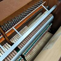 Used Young Chang UC118 Upright Piano Dark Brown Solid Square Music Rest Original Korean Piano for Home Daily Practice