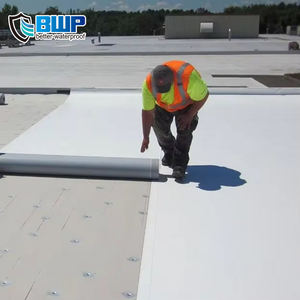 Offre Spéciale pratique PVC feuille de toiture sous-sol membrane d'étanchéité revêtement de <span class=keywords><strong>piscine</strong></span> avec matériau TPO caoutchouc pare-vapeur - Product Image 5