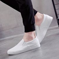 Nouvelles baskets confortables pour hommes en cuir PU, antidérapantes, chaussures de sport, chaussures bateau tendance, coupe basse, multicolores, chaussures décontractées