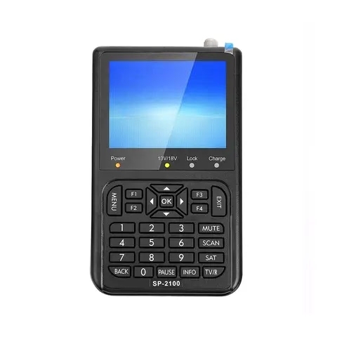 SATLINK SP-2100 HD Sat Finder DVB S/S2 Satfinder MPEG-2/4 Digital Satellite Finder Meter with 3.5 Inch LCD Screen pk WS 6906