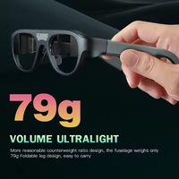 Lunettes Personnalisées 3D AR+IA à Traduction Instantanée, Matériel VR Intelligent, Brise sans Effort les Barrières Linguistiques Partout, Prend en Charge Plusieurs Langues