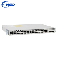 Switch di Rete Layer 3 Usato Originale C9200L-48P-4G-E, 48 Porte PoE+, 4x1G SFP Uplink, Impilabile, 370W PoE, Switch Economico