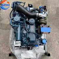 Ensemble moteur diesel d'origine Kubota V3307-DI-T 54,6 kW 2600 tr/min 4 cylindres turbo V3307 pour excavatrice Bobcat