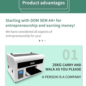 New A4 tự động phẳng máy in UV cho thẻ kinh doanh nhãn & ống với 3D hiệu ứng dập nổi - Product Image 5