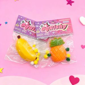 Nouveau jouet anti-stress créatif en caoutchouc souple TPR, à pétrir, pour soulager le stress et la tension, modèle fruit, très populaire à l'international - Product Image 1